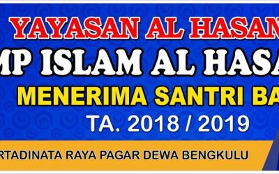 Info PSB SMPI Al Hasanah TA. 2018/2019