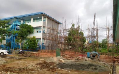 Update Pembangunan Gedung Baru SMPI Al Hasanah