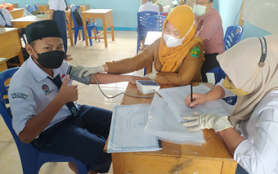 Penjaringan Kesehatan, Upaya Peningkatan Kesehatan Siswa SMPI Al Hasanah