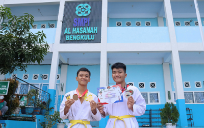 Siswa SMPI Al Hasanah Raih Medali Cabang Olahraga Bela Diri