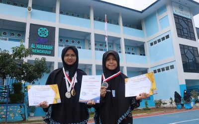 Dua Siswa SMPI Al Hasanah Raih Emas dan Perak di Ajang Olimpiade Nasional