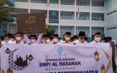 SMPI Al Hasanah Sambut Bulan Suci Penuh Rasa Bahagia