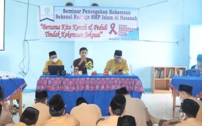 Seminar Pencegahan Kekerasan Seksual Remaja di SMPI Al Hasanah