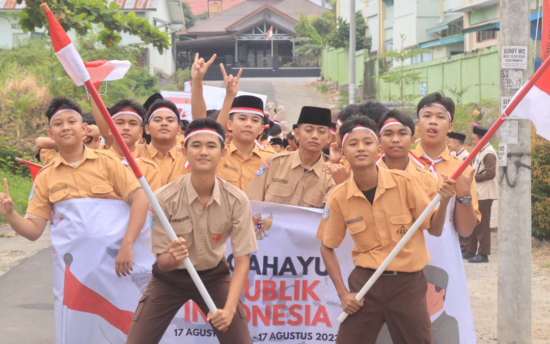 Peringatan Hari Kemerdekaan ke-78 Republik Indonesia di SMP Islam Al Hasanah