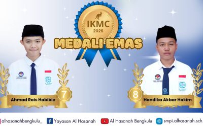 IKMC 2026: SMP Islam Al Hasanah Bengkulu Bawa Pulang 2 Emas dan 68 Medali